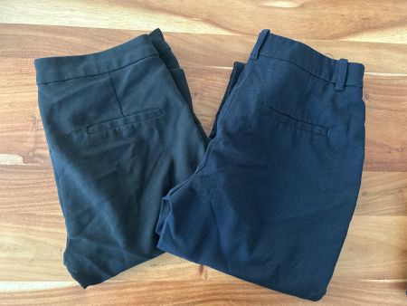 Damen Stoffhosen schwarz 2er Set