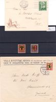 Lot von 17 Pro Juventute Belegen + mehrere Einsteckkarten