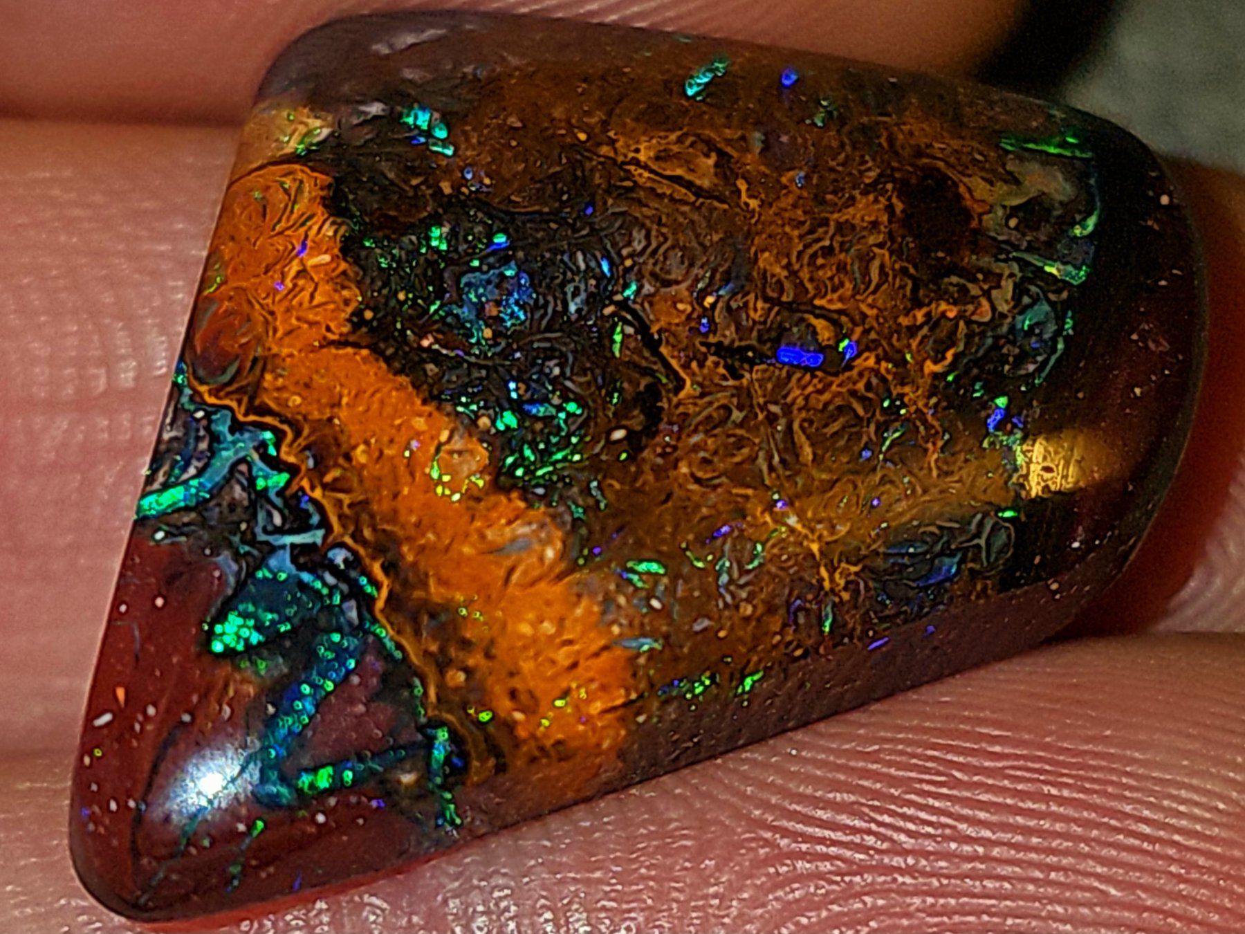 Edelsteine: 37.34ct Boulder Opal aus Koroit, Australien – Neu und originalverpackt aus Uerkheim von Winwinner 3