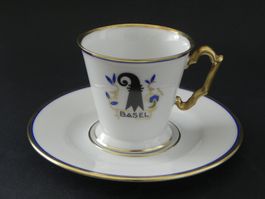 Espressoset mit * Basel / Basler Wappen * Langenthal 1939