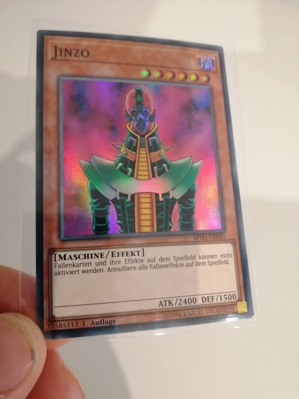 Yugioh Carte collezionabili: Jinzo Super Rare 1.Auflage Mint – Nuovo (secondo la descrizione) da Boswil venduto da ShoppingCenterCity 4