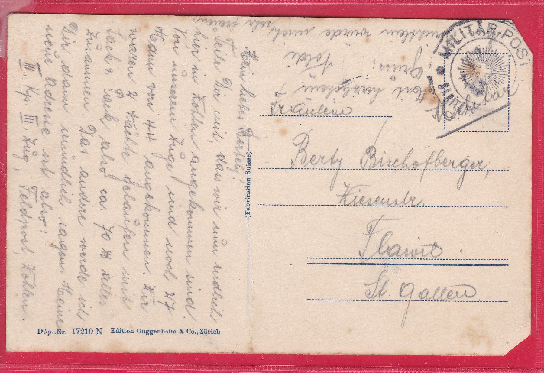 Cartoline postali: WOHLEN ( EVENT. ZENTRALSTRASSE) – Difettoso da Oberrieden venduto da Gebirgsstelze 1