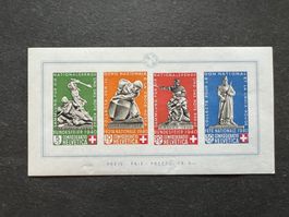 1940 Bundesfeierblock * mit Falz Marken einwandfrei   (A273)