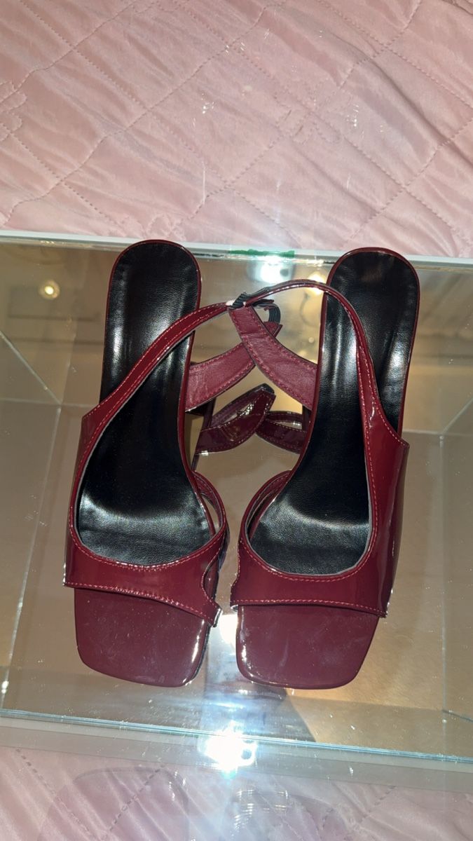 Scarpe da donna: Damenschuhe Sandalen bordeaux – Nuovo e nell'imballaggio originale da Buchs AG venduto da era_5wsj