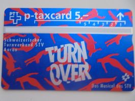 Taxcard 605L " Turn Over, das Musical des STV " NEU