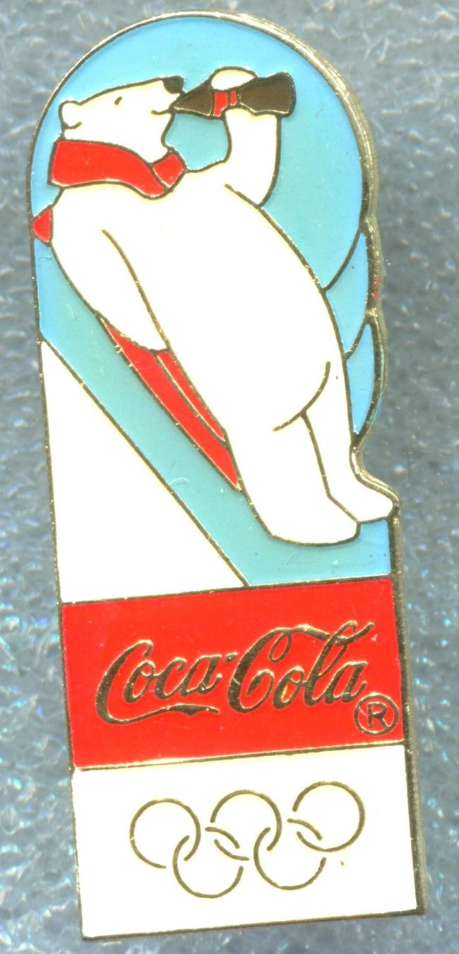 Coca-Cola Plaquettes & Badges: Coca Cola Eisbär  Skeleton – D'occasion à Winterthur par Sammleroase