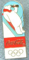 Coca Cola Eisbär  Skeleton