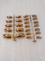 KÜNSTLICH FINGER NÄGEL,gold farbe