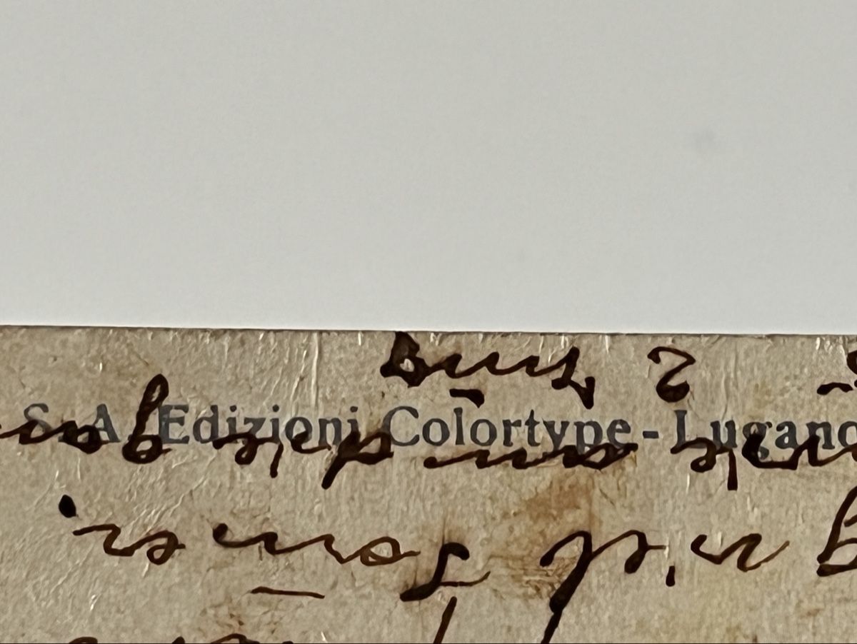 Cartoline postali: 1916 Ansichtskarte Lugano -See- aus dem Bataillon 35 ! – Usato da Uster venduto da Arrayo 3