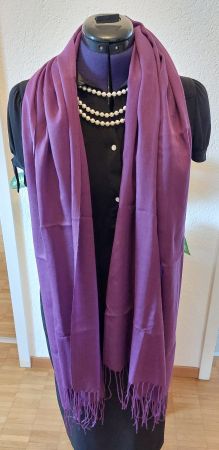 Weiche Pashmina Schal lila