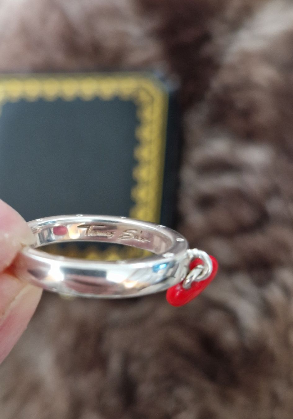 Thomas Sabo Bagues: Thomas Sabo bague coeur – D'occasion à Blignou (Ayent) par Mazikeen 2
