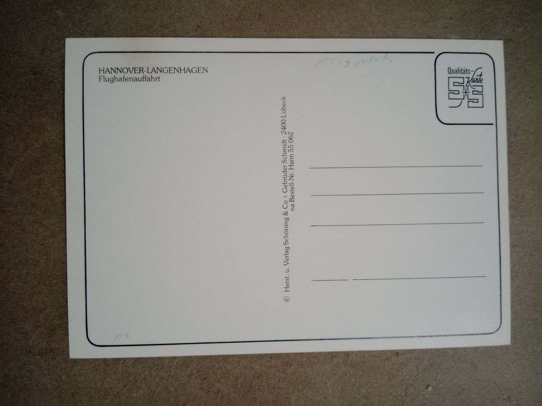 Cartoline postali: AK Flughafen Hannover Langenhagen mit Flughafenauffahrt – Usato da Küttigen venduto da Melisch1000 1