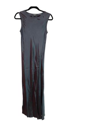Dries Van Noten iridescent maxi dress - size 38 (FR) / UK 10