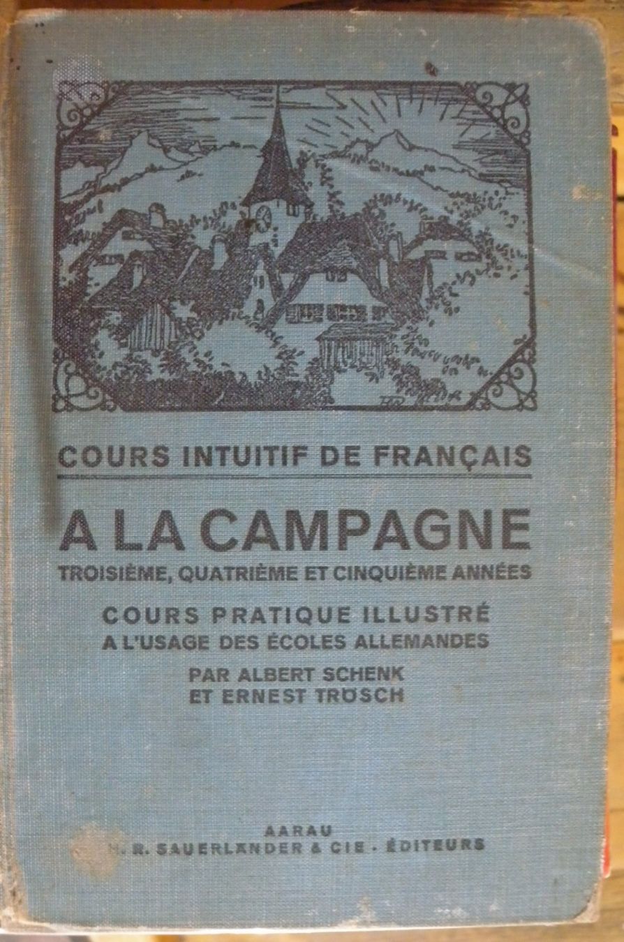 Libri: Französisch Buch "A la Campagne", ca. 1900 – Usato da Hauenstein venduto da davia72