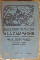Französisch Buch "A la Campagne", ca. 1900