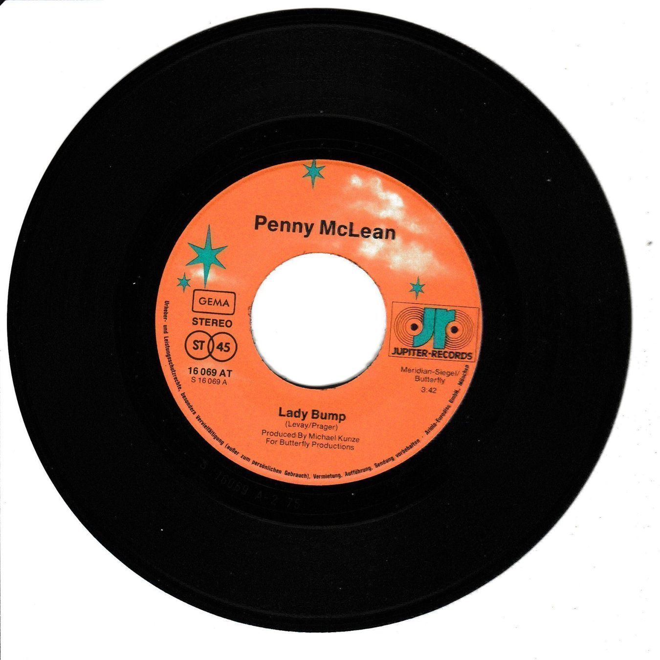 Dischi in vinile: Penny McLean - Lady Bump 7" Vinyl – Usato da Tübach venduto da JamesStone 2