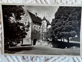 Aa sichtskarte gelaufen 1936, Baden, Landvogteischloss