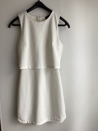Sommerkleid Gr. 34 weiss Topshop