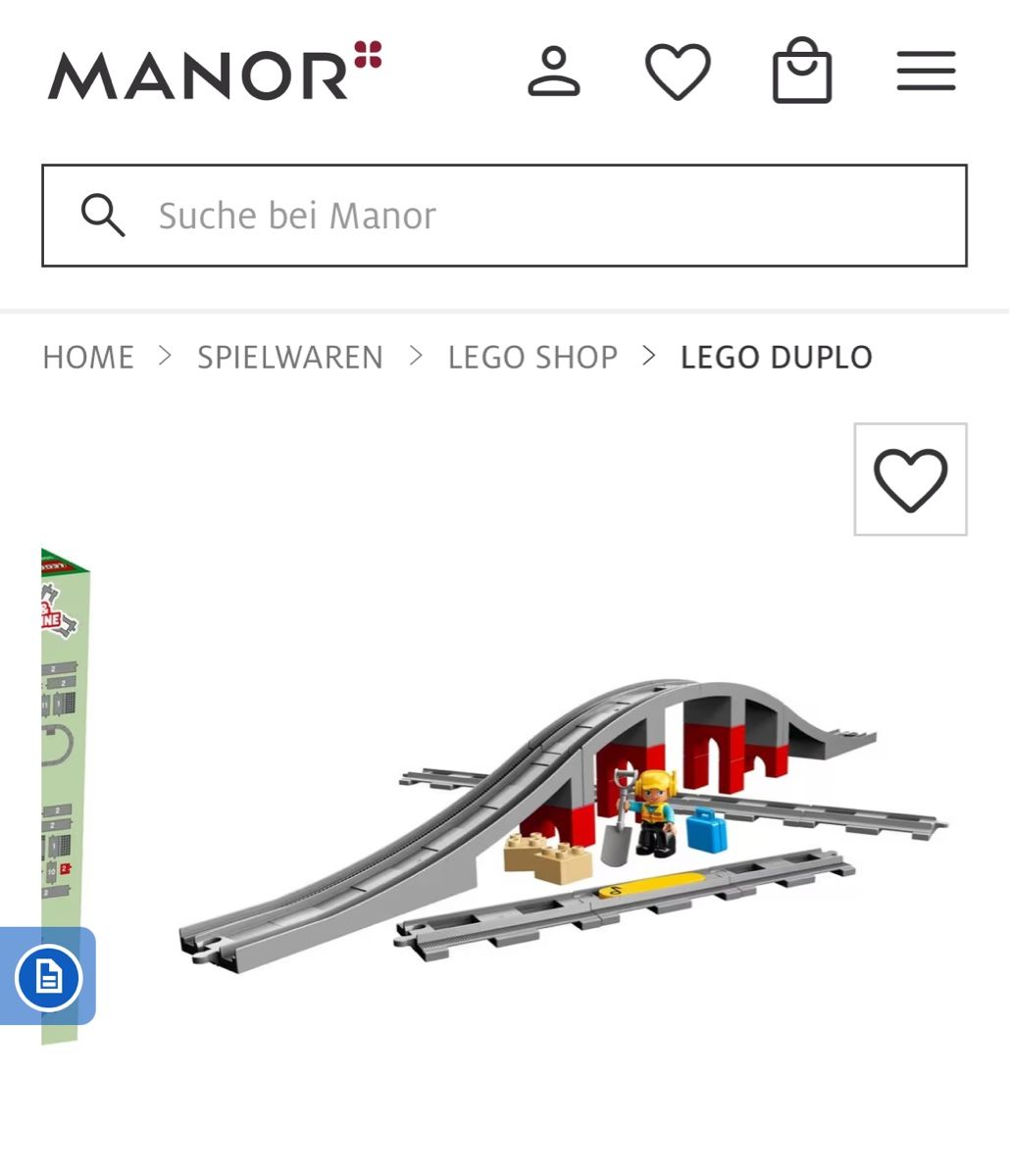 Lego Giocattoli: LEGO Duplo Dampfeisenbahnset – Usato da Basel venduto da meretba 7