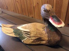 Ente für den Garten,Hauseingang, oder Wegweiser zu den Enten