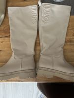Bottes hautes Liu Jo beige taille 39 bon état