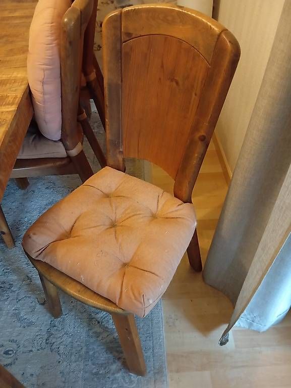 Tavoli: Echtholz Esstisch inkl  6 Stühle – Usato da Stallikon venduto da Sweetie_1 3