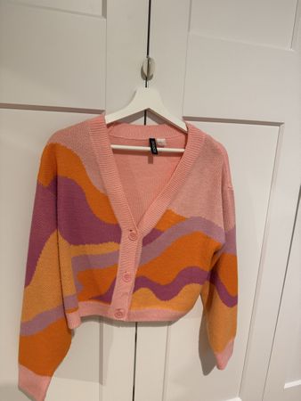 Cardigan Divided H&M gemustert bunt XS