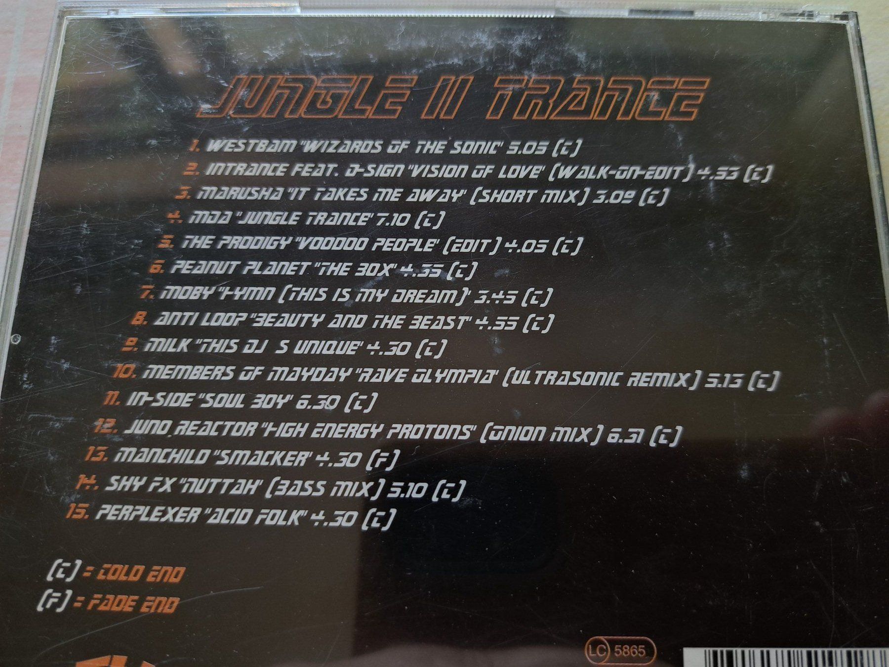 CDs: Cd Jungle II trance ( 1995 ) – D'occasion à Pully par bro_n52j 3