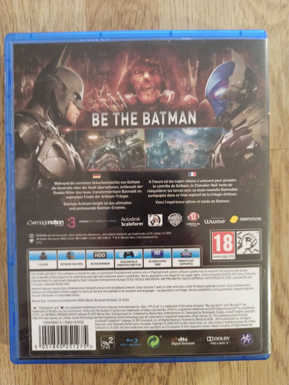 Giochi: Batman Arkham Knight PS4 / PS5 – Usato da Oberweningen venduto da mar_87mx 1