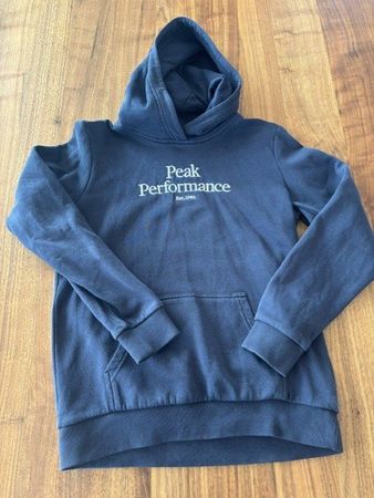 PEAK PERFORMANCE Hoodie dunkelblau in Grösse 160