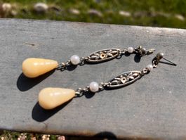 Wunderschöne, lange Ohrstecker, antique Style