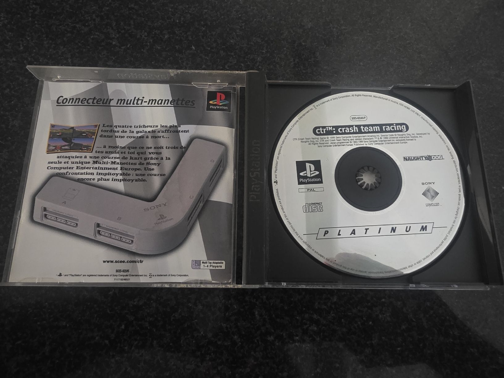 Giochi: Crash Team Racing PS1 – Usato da Chavornay venduto da Crash37 2