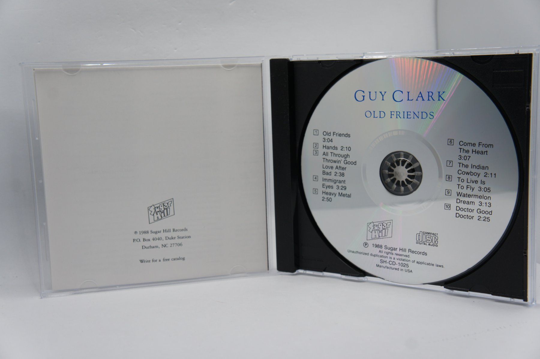 CDs: CD Guy Clark - Old Friends – Gebraucht aus Ernetschwil von luisvonerni 1