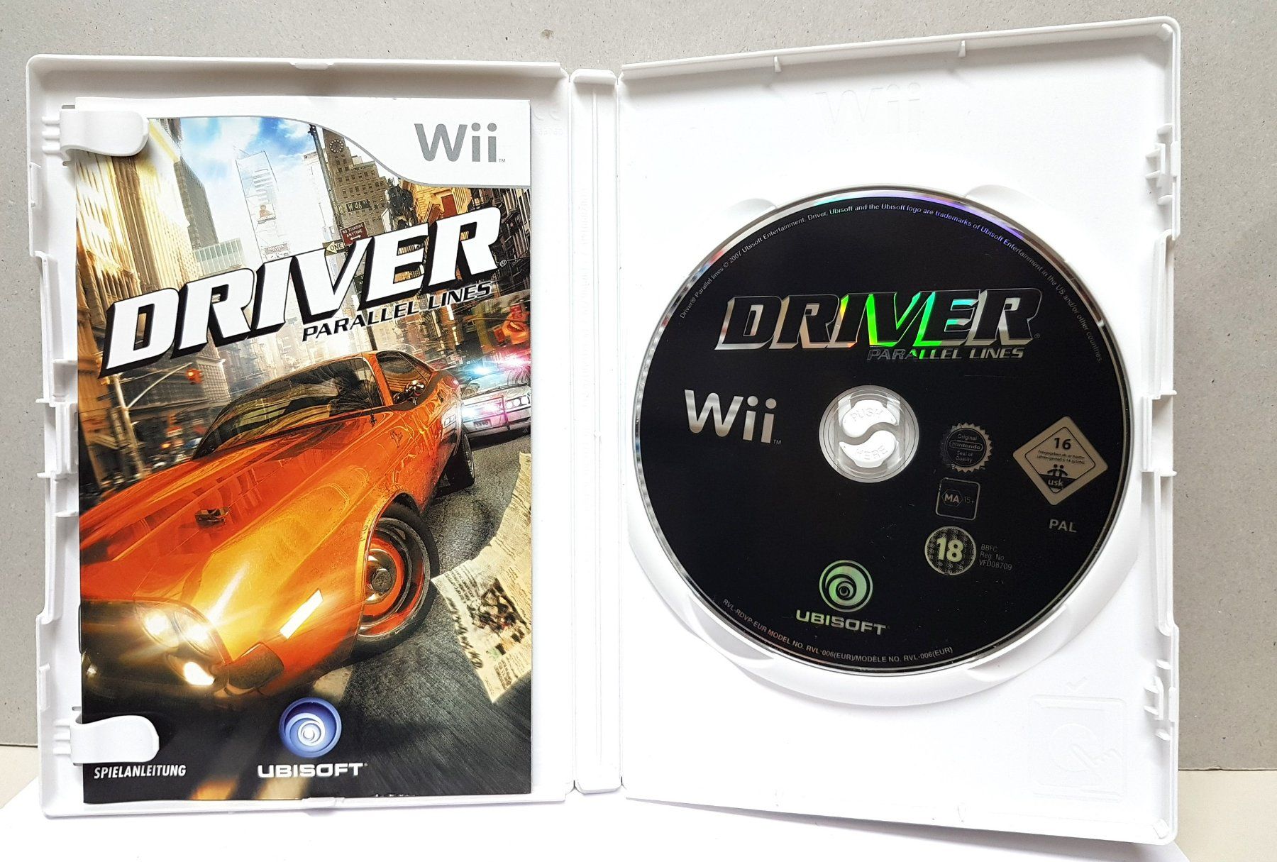 Nintendo Giochi: 🚗Driver Parallel Lines Mission New York  Wii – Usato da Schüpfheim venduto da Games_Spielkonsolen