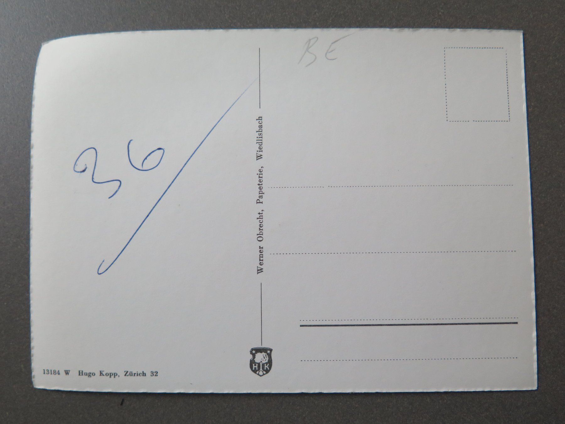 Cartoline postali: WIEDLISBACH - FLUGAUFNAHME – Usato da Wittenbach venduto da lipasal 1