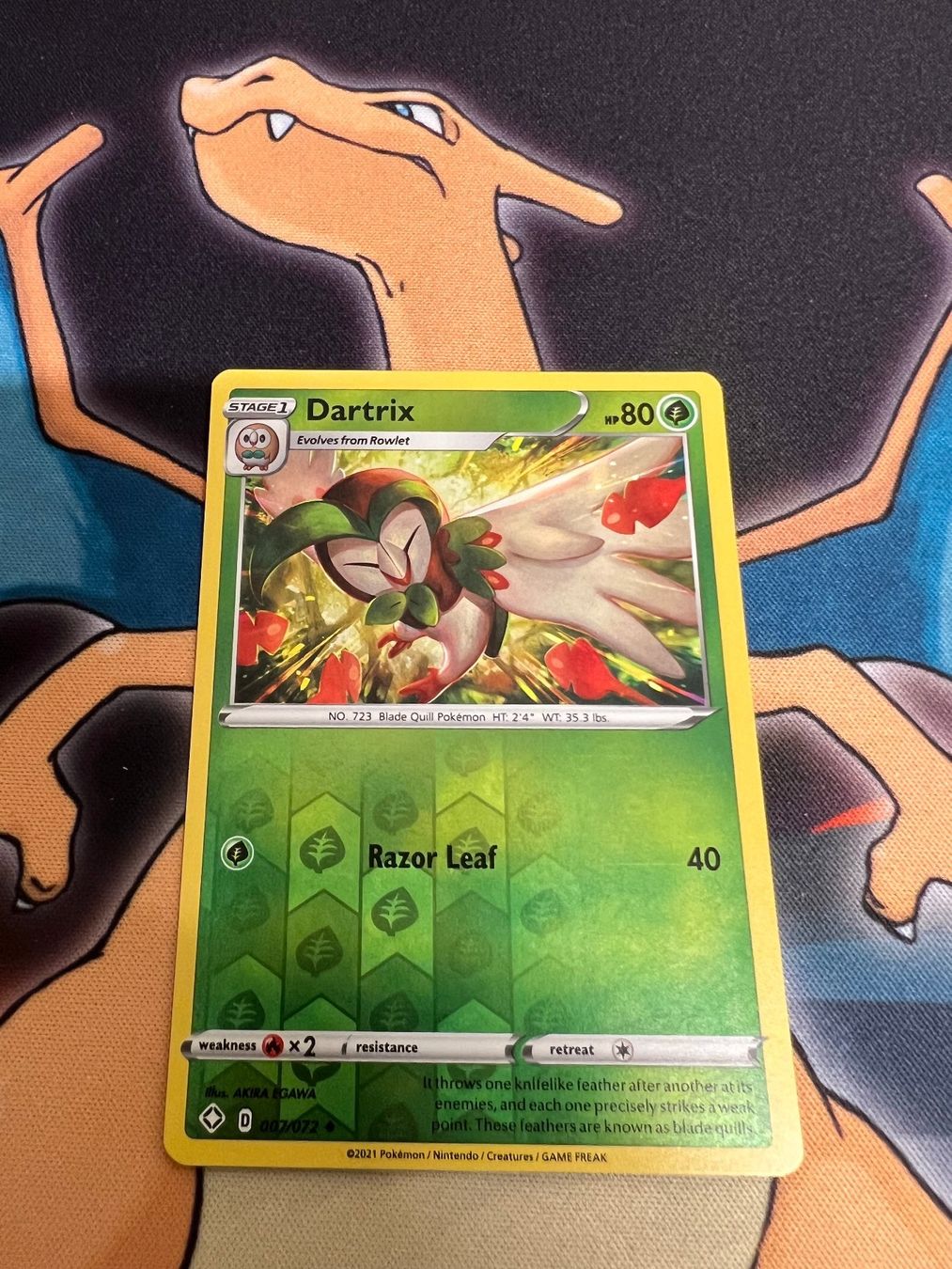 Pokémon Carte collezionabili: Dartrix (SHF 7) - Reverse Holo - Shining Fates – Nuovo (secondo la descrizione) da Bülach venduto da Pfrenzel