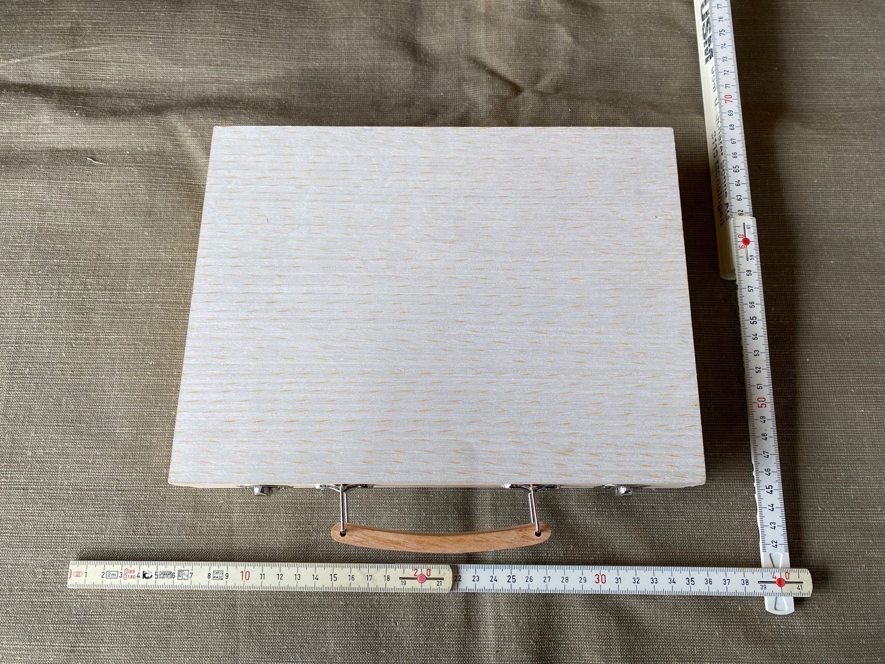 Colori: schönes Malkasten Set mit Holzkoffer – Usato da Feldbach venduto da Olive1 8