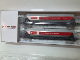 Hobbytrain Schüttgutwagen Tagpps Schweizer Zucker Spur N
