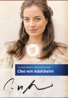Cleo von Adelsheim Autogramm signiert Foto 10x15cm