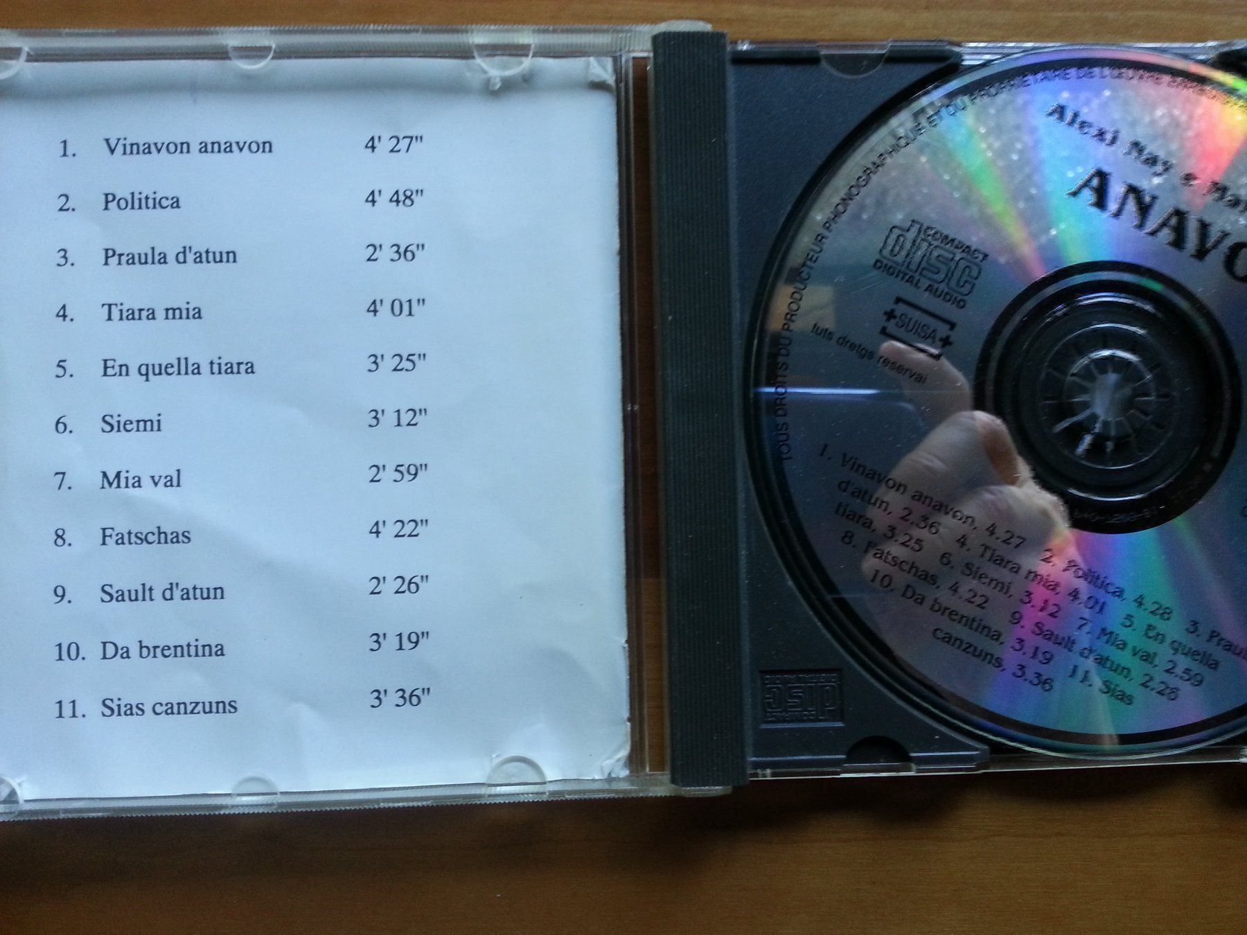 CD: CD ANAVON – Usato da Thalwil venduto da meinverkauf 2