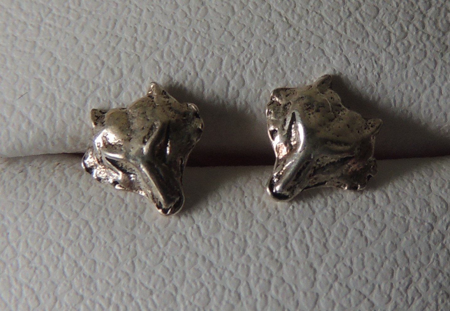 Orecchini pendenti & Orecchini a lobo: Wolf Silber 925 Ohrstecker 6 mm – Nuovo (secondo la descrizione) da Waldenburg venduto da schaller707