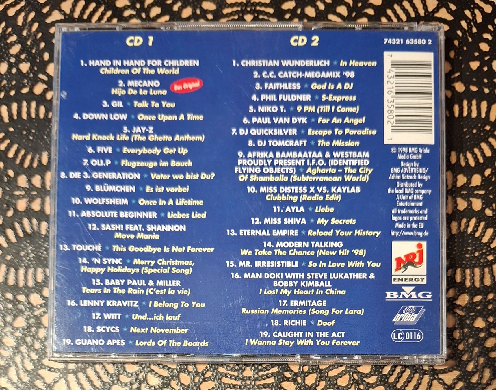 CD: Boom '99 - The First, Pop Compilation 2CD Sampler 1999 – Usato da Schönenberg TG venduto da Gregolino76 1