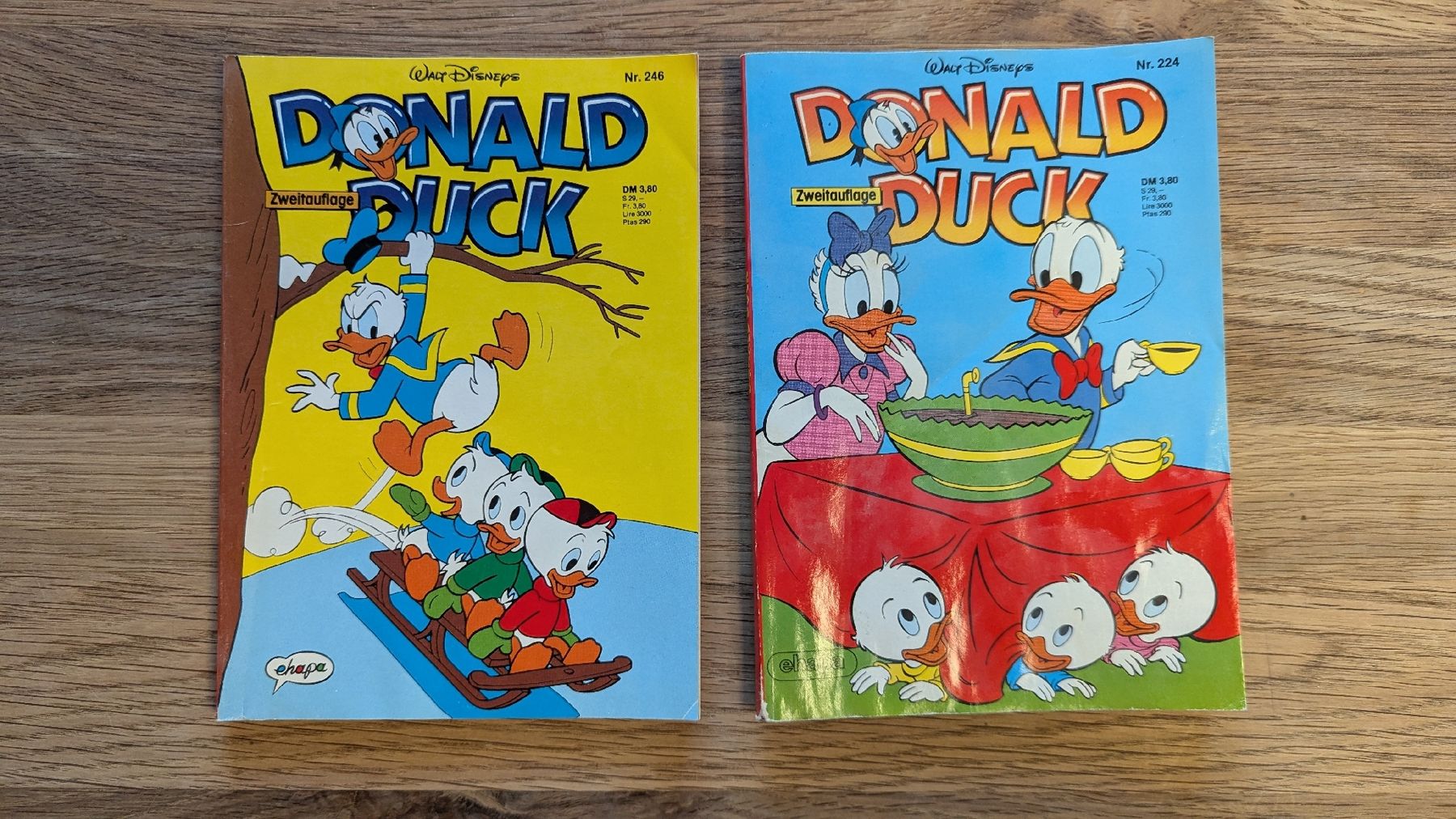 Fumetti: Donald Duck Comics Nr. 224 und 246 – Usato da Rupperswil venduto da Svelos