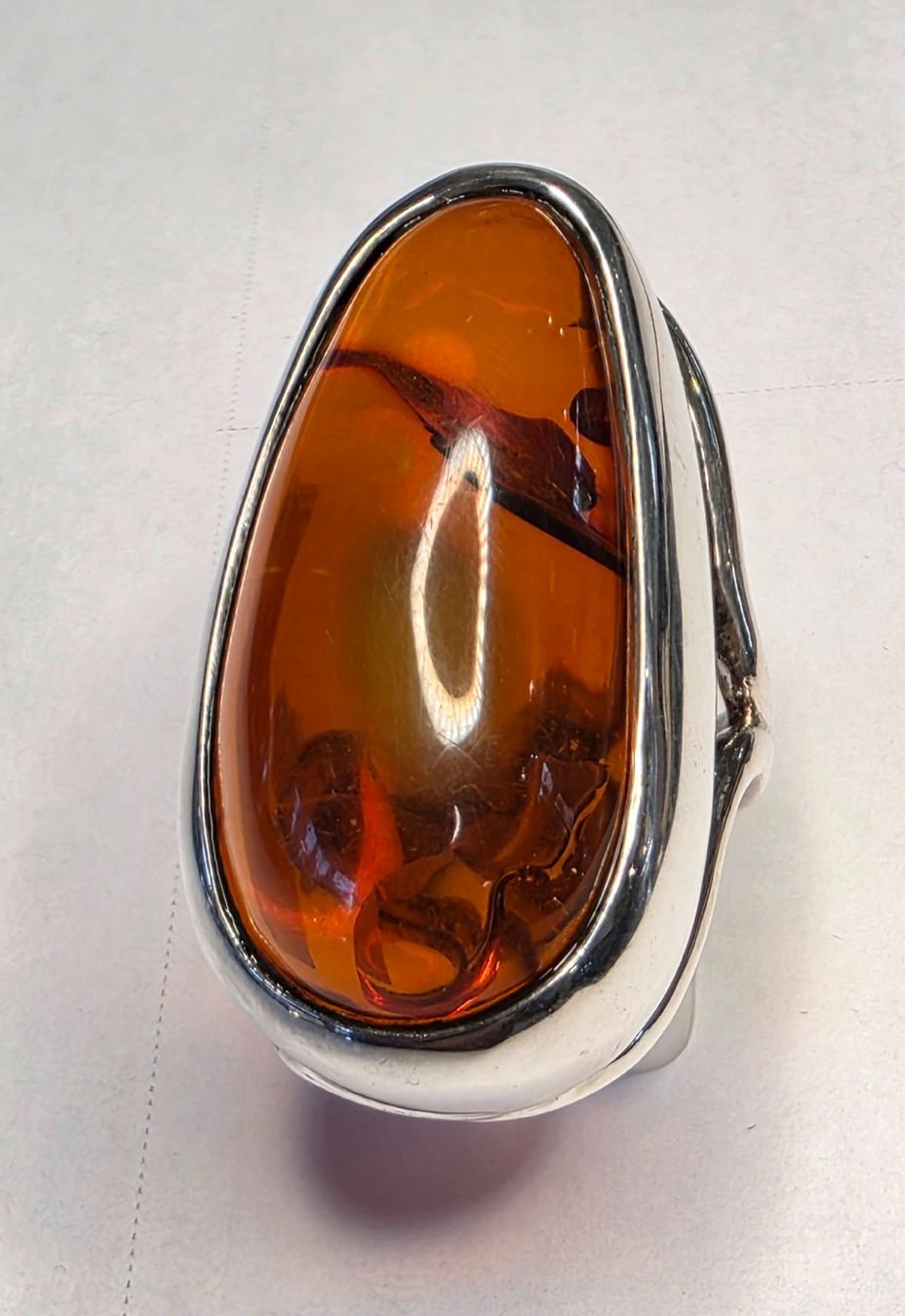 Ringe: Bernstein Fingerring – Neu (gemäss Beschreibung) aus Zürich von benedikt12 9