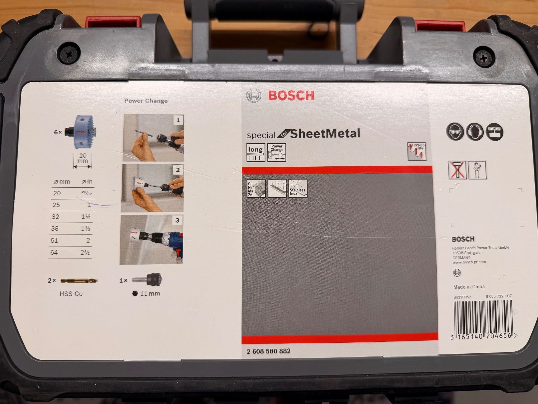 Bosch Tutti gli attrezzi: Set Bosch Kronenbohrer – Usato da Baldegg venduto da Swissspeed 2