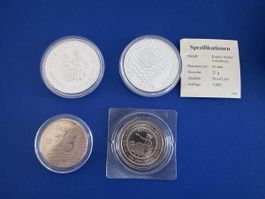 Schweizer Gedenkmedallien, verschiedene Ausgaben, EM 2008