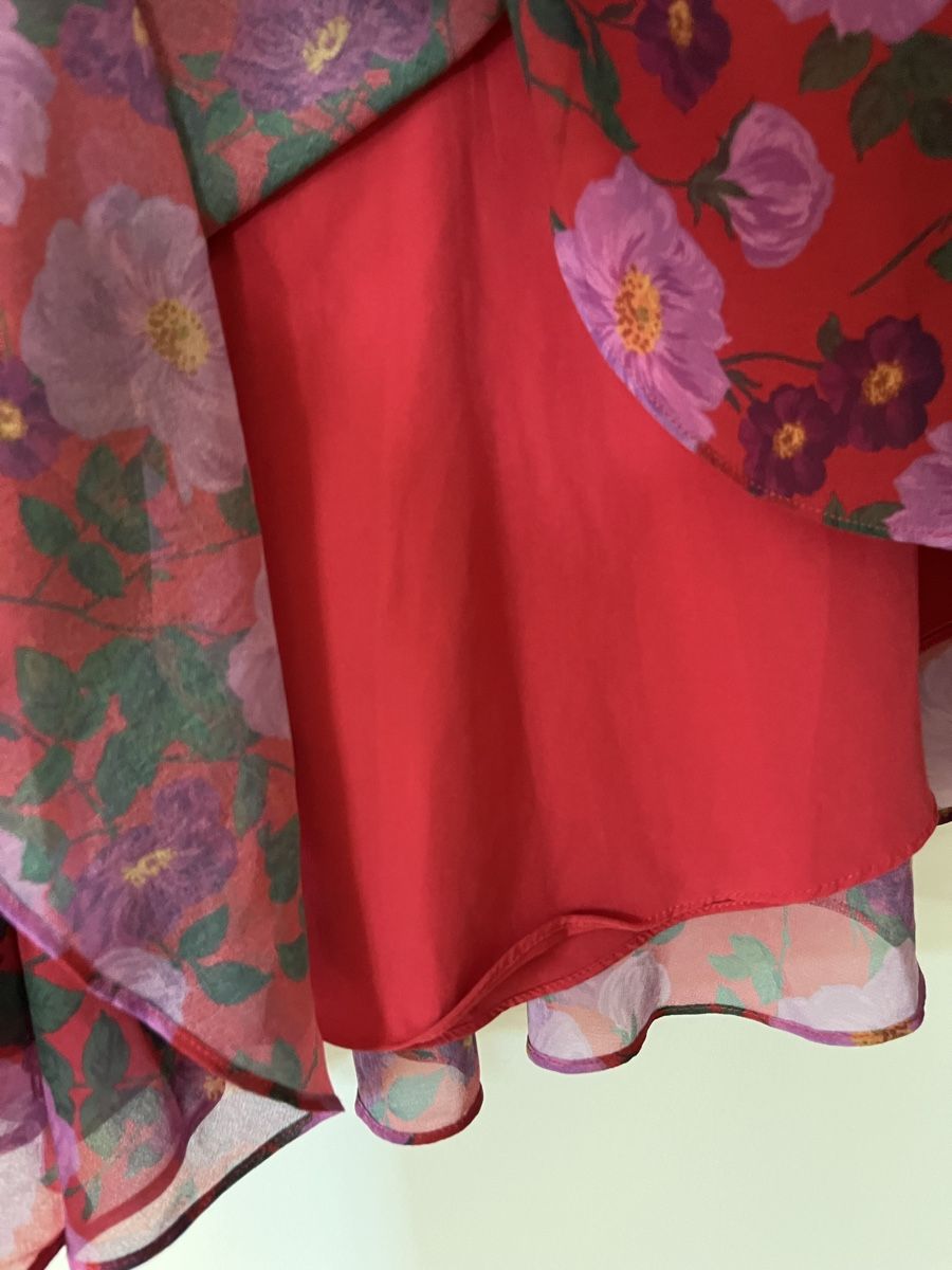 Jupes: Ruffled Floral Skirt – D'occasion à Lausanne par NoraPlethora 2