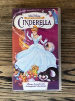 Disney Meisterwerke Cinderella VHS Videokassette