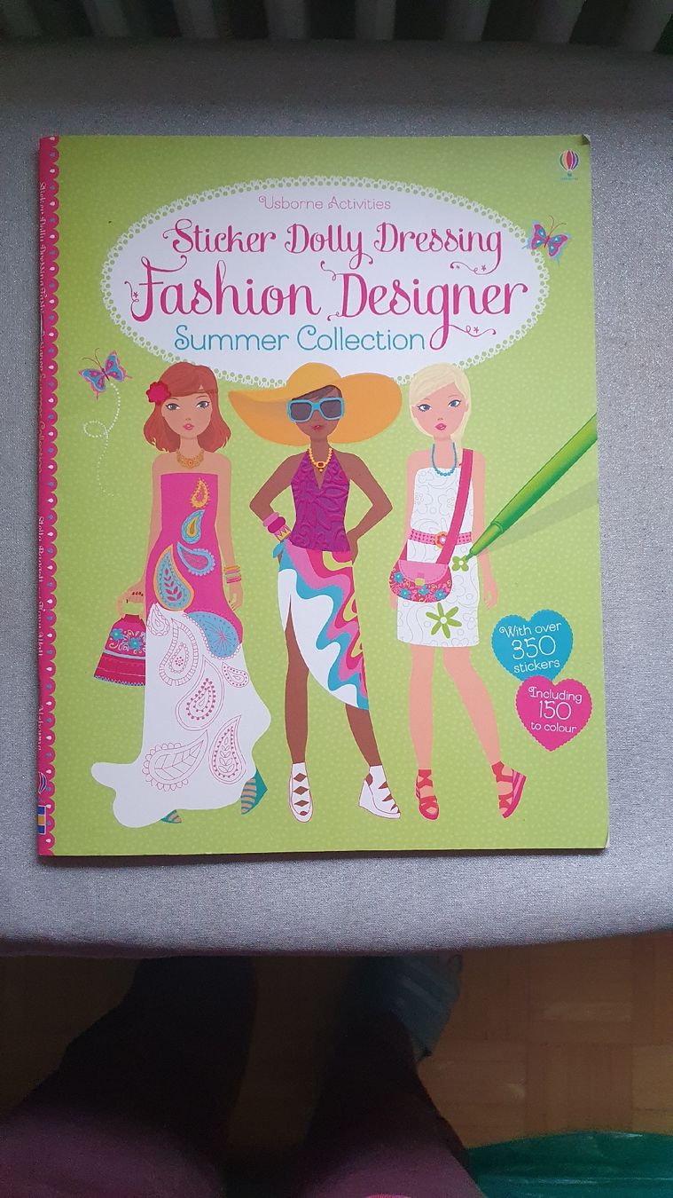 Aufkleber: Fashion Designer Sticker Buch – Neu (gemäss Beschreibung) aus Pfaffhausen von mai2002