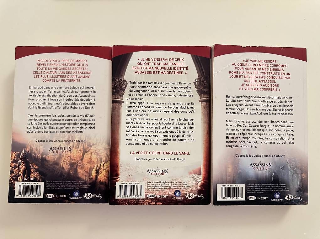 Libri: Assassin's Creed - Romans – Usato da Zürich venduto da martinfel 1
